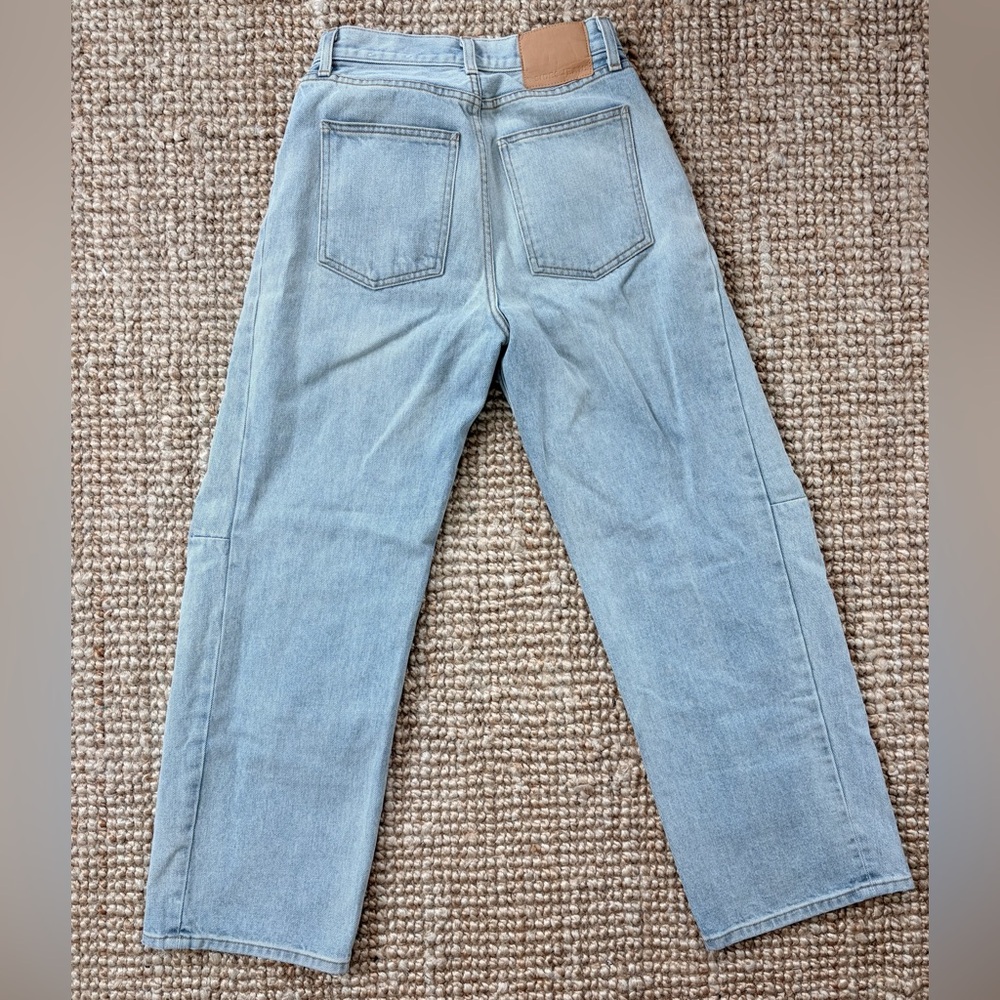B SIDES Slim Lasso Jeans Light Wash size 25 - Picture 2 of 4